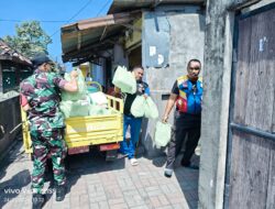 Sinergi Tiga Pilar Salurkan Bantuan Beras Bagi Warga Terdampak Abrasi Di Lingkungan Bugis Ampenan
