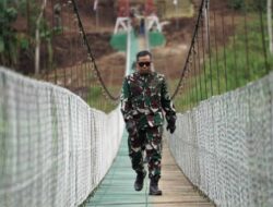 Rampung 100 Persen, Jembatan Gantung Garuda Di Malang Perkuat Konektivitas Antar Desa