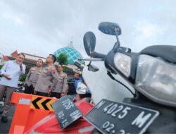 Sesi 1 Bazar Ranmor Polrestabes Surabaya, 52 Motor Hasil Ungkap Curanmor Telah Kembali ke Pemilik