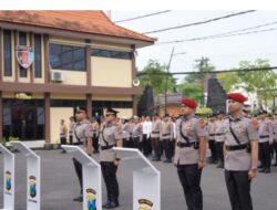 Mutasi di Polres Bojonegoro, Kasat Reskrim Dan Kasat Lantas Berganti