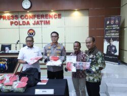 Polda Jatim Bongkar 2 Kasus Narkoba, Total 33,374 Kg Sabu Disita Satu Kurir Ditangkap
