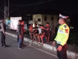 Pasca Operasi Ketupat, Tim Gabungan KRYD Polres Ende Sisir Gereja Dan Titik Keramaian Dalam Patroli Malam