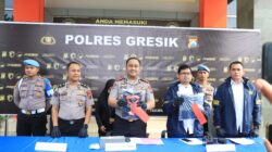Polres Gresik Ungkap Kasus Korban pencabulan Usai Pulang Mengaji