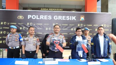 Polres Gresik Ungkap Kasus Korban pencabulan Usai Pulang Mengaji