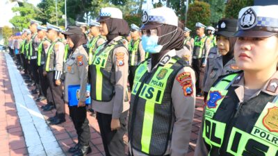 Kapolres Gresik Apresiasi Peringatan May Day Di Stadion Gejos Berjalan Kondusif Dan Humanis