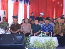 Perkuat Ketahanan Pangan dan Industri Nasional, Kapolres Gresik Hadiri Groundbreaking Pabrik Komplek Nitrat PT Bara Blasting Perkasa