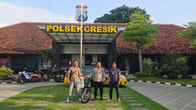 Gerak Cepat Polsek Gresik, Dua Pelaku Curanmor Di Gresik Dibekuk Kurang dari 24 Jam