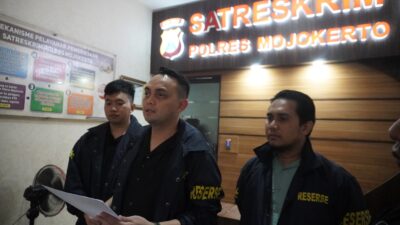 Kurang Dari 24 jam, Polres Mojokerto Ungkap Pembobol Minimarket 1 Tersangka Residivis Diamankan