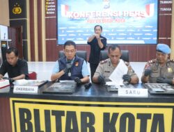 Polres Blitar Kota Ungkap Kasus Narkoba 14 Tersangka Diamankan