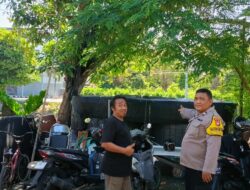 Bhabinkamtibmas Kejawan Putih Tambak Dukung Budidaya Lele Rumahan Dan Ketahanan Pangan Warga
