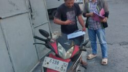 Polsek Gresik Kota Ringkus Sepasang Kekasih Pencuri Motor, Berawal Kunci Kontak Masih Menempel