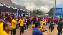 Perkuat Sinergitas, Polres Ende Gelar Olahraga Bersama Sambut Hari Bhayangkara ke-80 dengan Penuh Keakraban