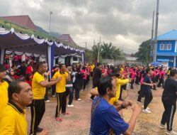 Perkuat Sinergitas, Polres Ende Gelar Olahraga Bersama Sambut Hari Bhayangkara ke-80 dengan Penuh Keakraban