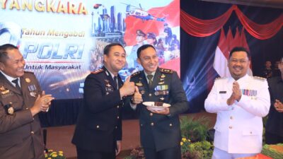 80 Tahun Mengabdi, Polri Untuk Masyarakat: Forkopimda Gresik Gelar Upacara Dan Tasyakuran Hari Bhayangkara ke-80