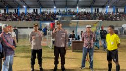 Junjung Tinggi Sportivitas, KabagOps Polres Ende Imbau Suporter Lio Timur dan Wolowaru Jaga Kondusivitas Bupati Ende Cup 2026