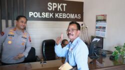 Kapolres Gresik Tinjau Polsek Kebomas Dan Pos Lantas, Pastikan Layanan Polres Gresik Maksimal