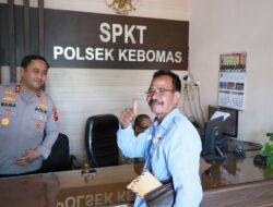 Kapolres Gresik Tinjau Polsek Kebomas Dan Pos Lantas, Pastikan Layanan Polres Gresik Maksimal