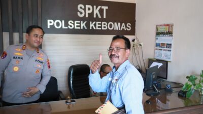 Kapolres Gresik Tinjau Polsek Kebomas Dan Pos Lantas, Pastikan Layanan Polres Gresik Maksimal