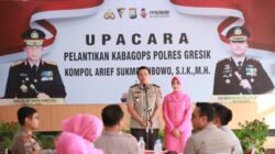 Sertijab KabagOps Polres Gresik, Kompol Arief Sukmo Wibowo Resmi Emban Tugas Baru