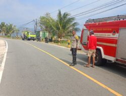 Kesigapan Polri, Damkar, dan Pemdes Borokanda Berhasil Cegah Karhutla Di Lahan Warga