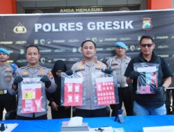 Polres Gresik Bongkar Peredaran Sabu Di Menganti, 30 Paket Seberat 81,46 Gram Disita