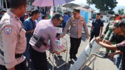 Respon Cepat Pasca Gempa: Kapolres Ende Turun Langsung Tinjau Korban dan Dirikan Tenda Darurat