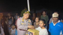 Respon Cepat Bencana Gempa, Polres Ende Distribusikan 100 Paket Bansos di Kecamatan Nangapanda