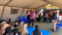 Polda NTT Hadir Untuk Warga Terdampak Gempa Sikka, Gelar Terapi USEFT