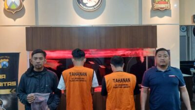 Dua Pengedar dengan 200 Gram Lebih Sabu Diamankan Polrestabes Surabaya