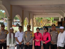 Wujud Kepedulian Pasca-Gempa, Kapolda NTT Tinjau Masjid Attaqwa Lokoboko dan Salurkan Bantuan Renovasi Rp100 Juta