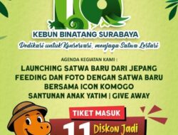 HUT ke-110 KBS Surabaya Terus Berkomitmen Hadirkan Inovasi Dalam Pengelolaan Satwa, 4 Kura-Kura Raksasa Dari Jepang Kini Jadi Penghuni Baru