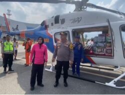 Aksi Sigap Polres Ende, Helikopter Dikerahkan Tembus Desa Terisolir Demi Salurkan Bantuan Logistik