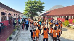 Polwan Polres Ende Polda NTT Gelar Trauma Healing, Keceriaan Siswa SD Inpres Tetandara Pecah