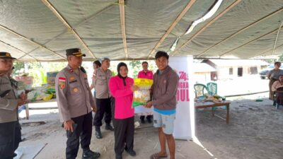 Ibu Ketua Umum Bhayangkari Salurkan Bantuan Sosial dan Layanan Kesehatan untuk Korban Gempa di Ende