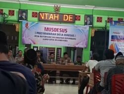 Runtuh, Kepercayaan Masyarakat Desa Bayemgede, Kepohbaru Desak Pemberhentian Sekdes Dipercepat