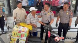 Kapolres Batu Kembalikan Motor Korban Kasus Ganjal Es Krim Fiktif