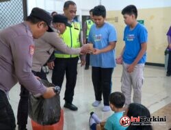 JUPE Polsek Gubeng Berbagi Senyum Dan Kebahagiaan Bersama Siswa SLB Bhakti Wiyata Surabaya