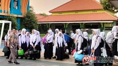 Tanamkan Jiwa Kepemimpinan Yang Tangguh, OSIS SMPN 14 Gelar LDKS Bersama Polri