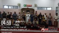 Pererat Silaturahmi Lewat Subuh Keliling, Polres Ende Dengarkan Aspirasi Warga Hingga Bahas Judi Online Dan SIM