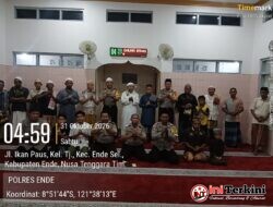 Pererat Silaturahmi Lewat Subuh Keliling, Polres Ende Dengarkan Aspirasi Warga Hingga Bahas Judi Online Dan SIM